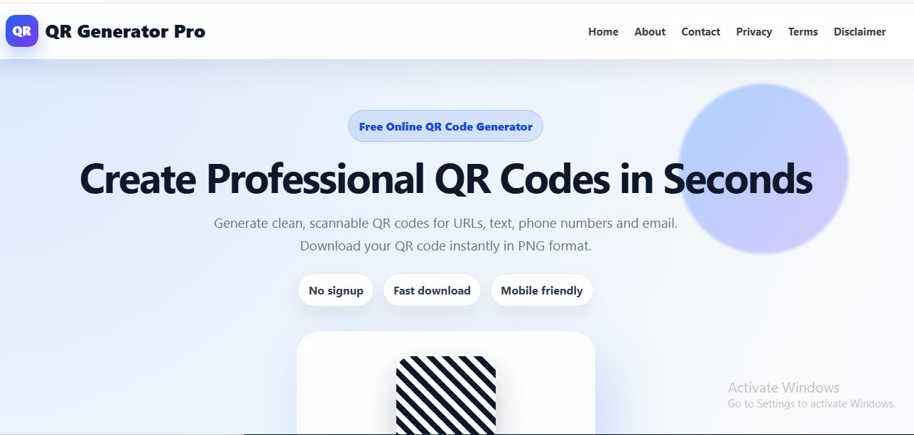 Create Professional QR Codes